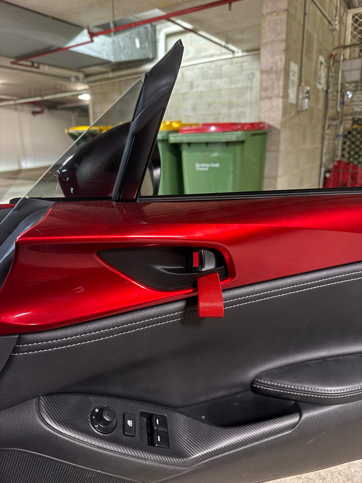 Mazda MX-5 Miata ND Door Pull Strap Conversion Kit